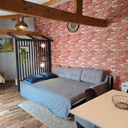L'Annexe- Guest House Avec Piscine Studio Avec Coin Chambre Rosny-sur-Seine Exteriör bild