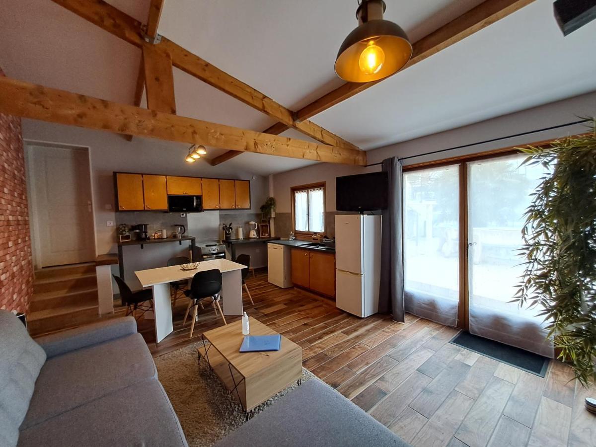 L'Annexe- Guest House Avec Piscine Studio Avec Coin Chambre Rosny-sur-Seine Exteriör bild